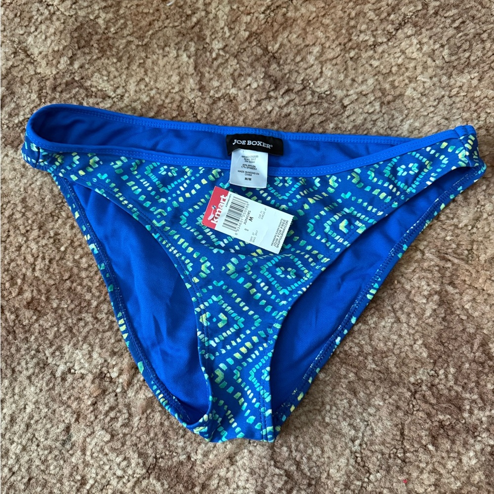 Blue Geometric Bikini Set - Picture 7 of 11